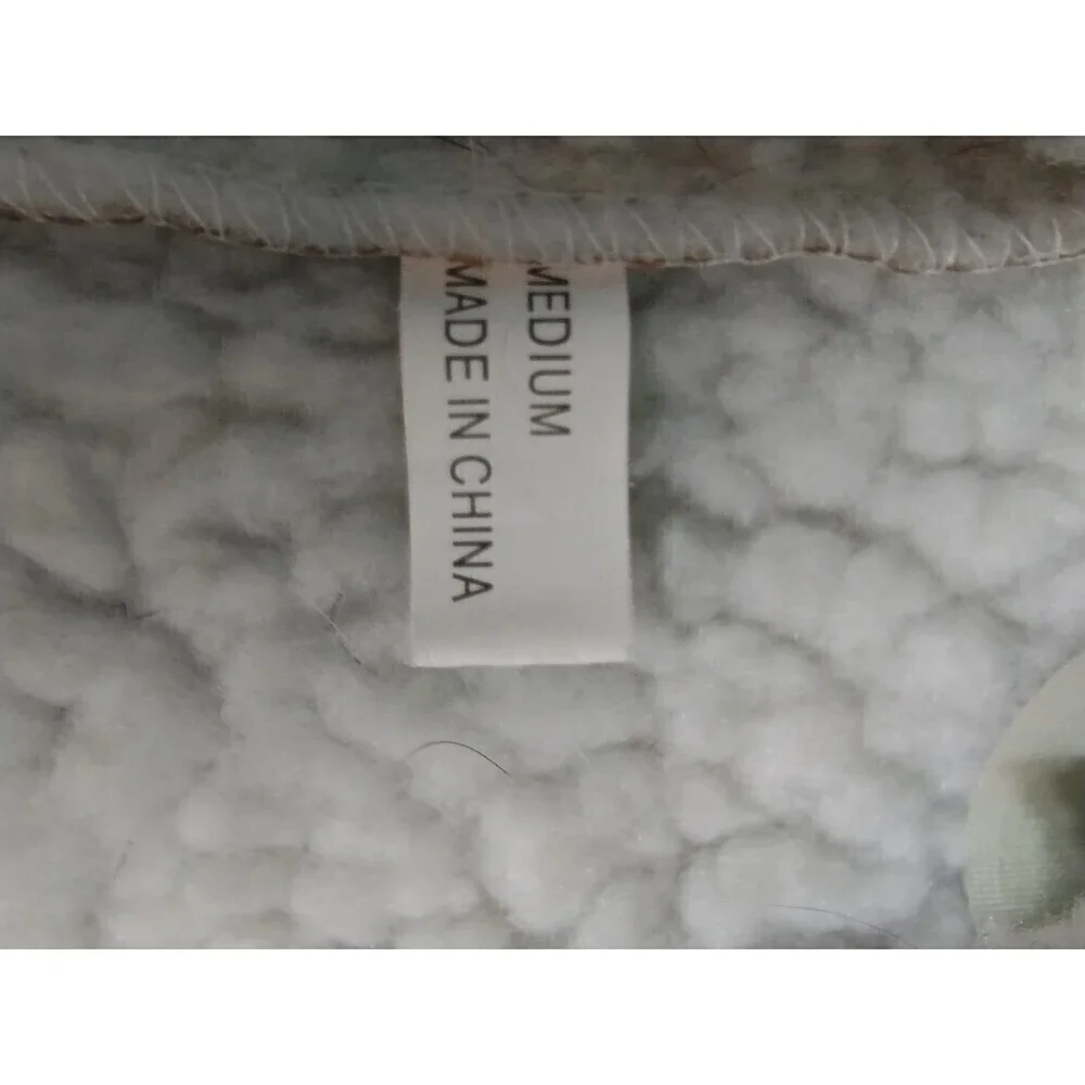Suede Look a like  Dog‎ / Pet Fashionable Warm Coat Size M